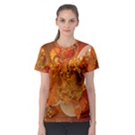 Fall Art Women s Sport Mesh Tee