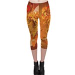 Fall Art Capri Leggings 