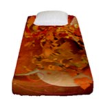 Fall Art Fitted Sheet (Single Size)