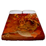 Fall Art Fitted Sheet (California King Size)