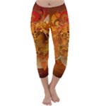 Fall Art Capri Winter Leggings 