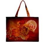 Fall Art Zipper Mini Tote Bag