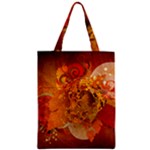 Fall Art Zipper Classic Tote Bag