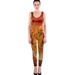 Fall Art One Piece Catsuit