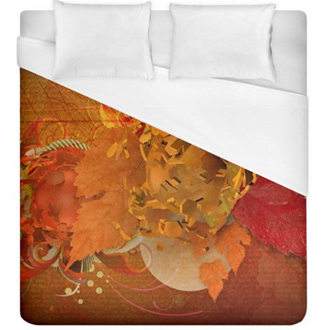 Fall Art Duvet Cover (King Size) from ArtsNow.com