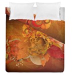 Fall Art Duvet Cover Double Side (Queen Size)