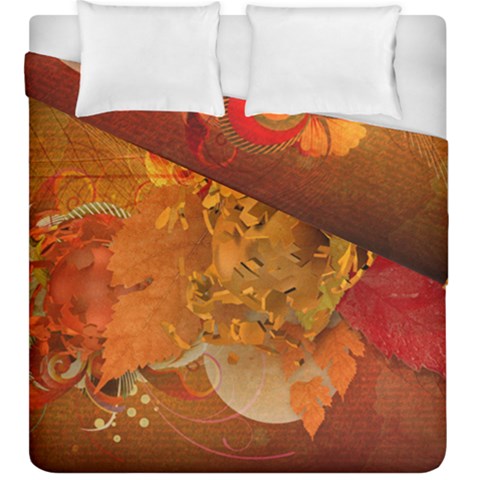 Fall Art Duvet Cover Double Side (King Size) from ArtsNow.com