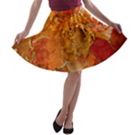 Fall Art A-line Skater Skirt