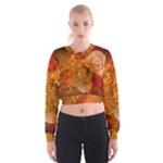 Fall Art Cropped Sweatshirt