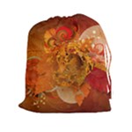 Fall Art Drawstring Pouch (XXL)