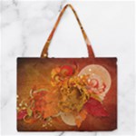 Fall Art Zipper Medium Tote Bag