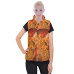 Fall Art Women s Button Up Vest