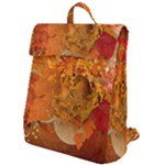 Fall Art Flap Top Backpack