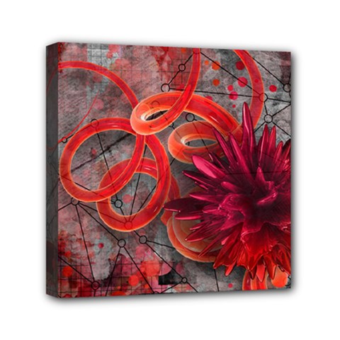 Design Art (design 37) Mini Canvas 6  x 6  (Stretched) from ArtsNow.com