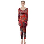 Design Art (design 37) Long Sleeve Catsuit