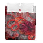 Design Art (design 37) Duvet Cover Double Side (Full/ Double Size)