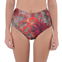 Reversible High-Waist Bikini Bottoms 