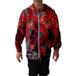 Design Art (design 37) Kids  Hooded Windbreaker