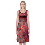 Design Art (design 37) Midi Sleeveless Dress