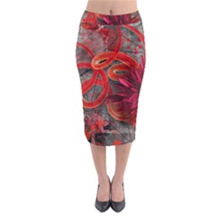 Midi Pencil Skirt 