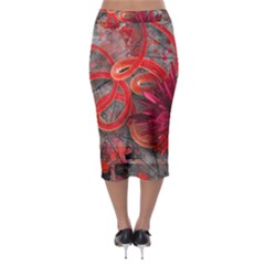 Midi Pencil Skirt 