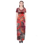 Design Art (design 37) Short Sleeve Maxi Dress