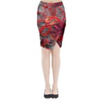 Design Art (design 37) Midi Wrap Pencil Skirt