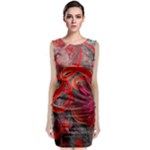 Design Art (design 37) Sleeveless Velvet Midi Dress