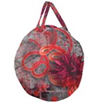 Design Art (design 37) Giant Round Zipper Tote