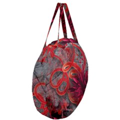 Giant Round Zipper Tote 