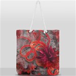 Design Art (design 37) Full Print Rope Handle Tote (Large)