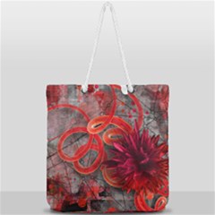 Full Print Rope Handle Tote (Large) 