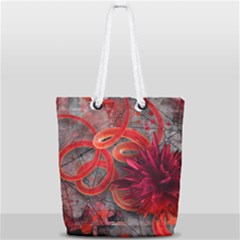 Full Print Rope Handle Tote (Small) 