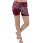 Design Art (design 37) Lightweight Velour Yoga Shorts