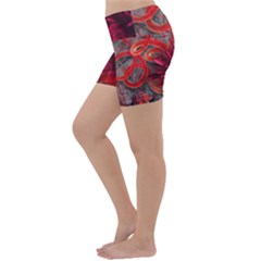 Lightweight Velour Yoga Shorts 