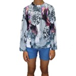 Design Art (design 34) Kids  Long Sleeve Swimwear