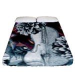 Design Art (design 34) Fitted Sheet (Queen Size)