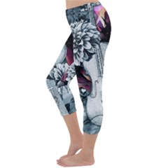 Capri Winter Leggings  Back