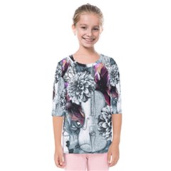 Kids  Quarter Sleeve Raglan T-Shirt 