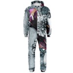 Design Art (design 34) Hooded Jumpsuit (Men)