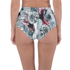 Reversible High-Waist Bikini Bottoms 