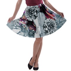 A-line Skater Skirt 