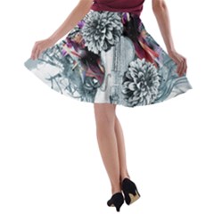 A-line Skater Skirt 