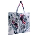 Zipper Large Tote Bag 