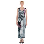 Design Art (design 34) Fitted Maxi Dress