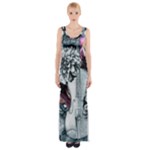 Design Art (design 34) Maxi Thigh Split Dress