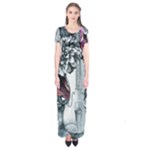 Design Art (design 34) Short Sleeve Maxi Dress