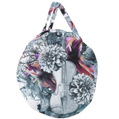 Giant Round Zipper Tote 