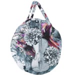 Design Art (design 34) Giant Round Zipper Tote