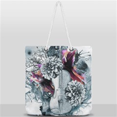 Full Print Rope Handle Tote (Large) 